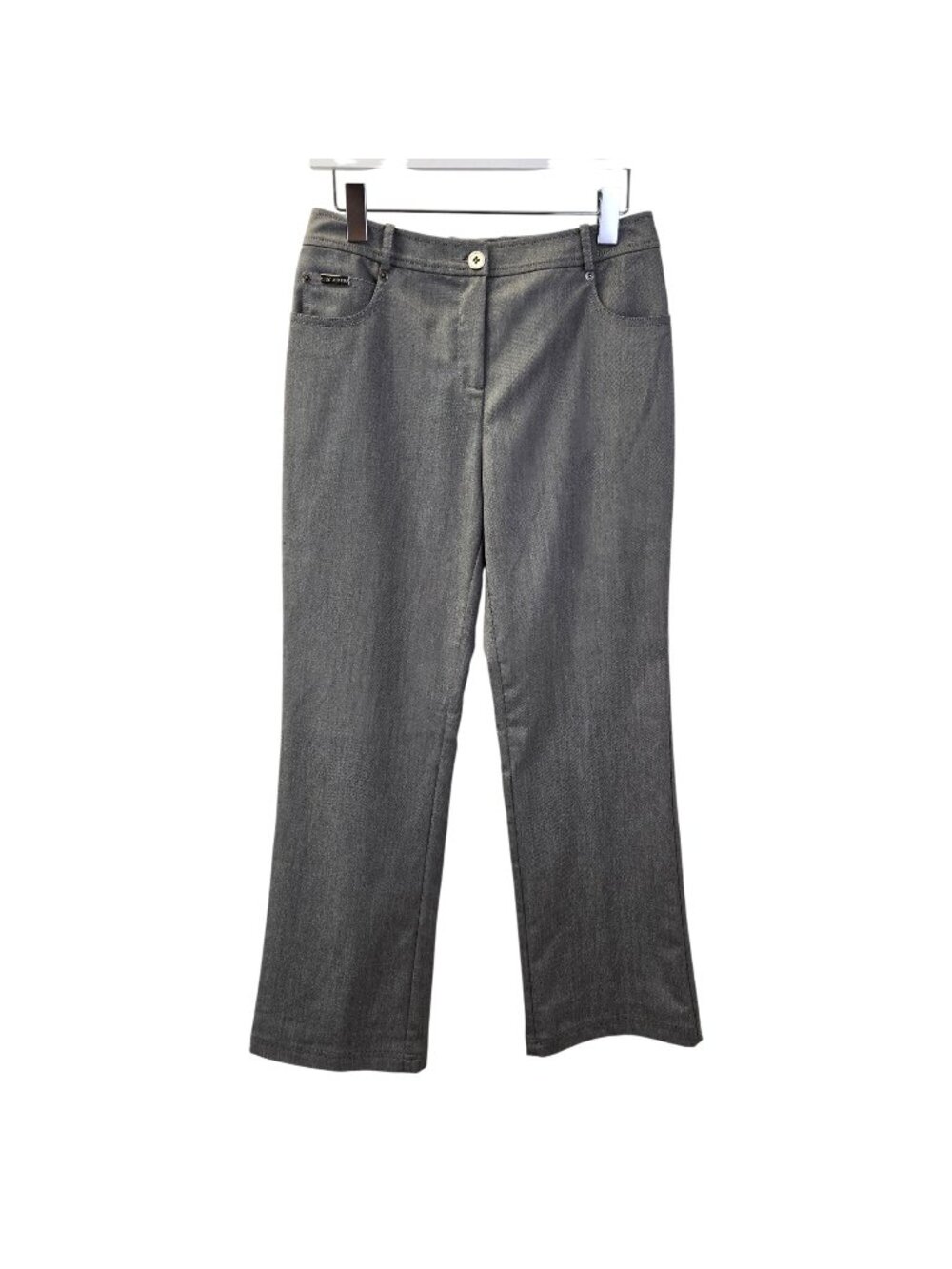 St. John Sport Gray Five Pocket Casual Pants Size 4